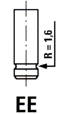 (x) SUBAP EMME+EGZOZ DUCATO 2.5D 8V (IN-4/EX-4) - GUNES - OEM 98468338