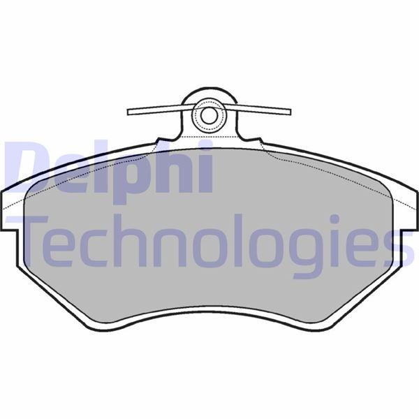 FREN BALATASI ON (119 MM) VOLKSWAGEN PASSAT GOLF III POLO CADDY II PASSAT 95 - SEAT CORDOBA IBIZA TOLEDO 00- - DELPHI - OEM 1HM698151A