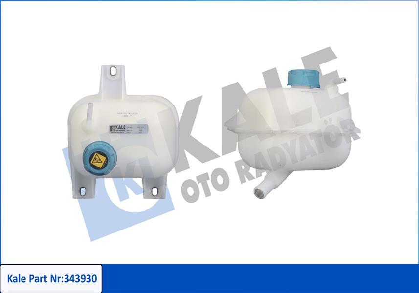 RADYATOR EK GENLESME SU DEPOSU KAPAKLI DOBLO- LINEA-ALBEA -PALIO 1.3 - KALE RADYATOR - OEM 51891028