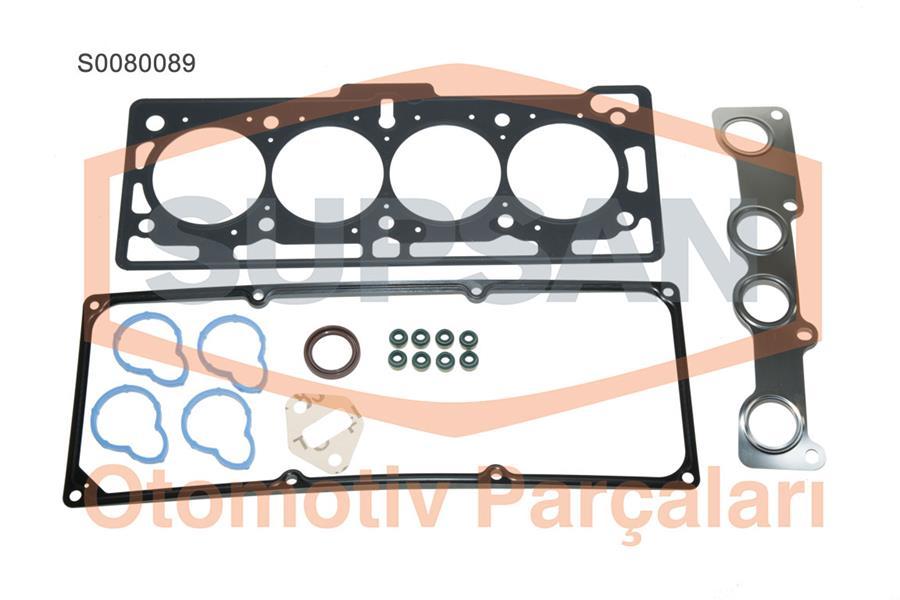TAM TAKIM CONTA (SKC LI KECELI SUBAP LASTIKLI ) DACIA LOGAN 14 16 8V K7M 750 K7J 710 - SUPSAN - OEM 7701475899