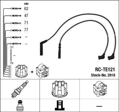 RC-TE121 ATEŞLEME KABLOSU - NGK