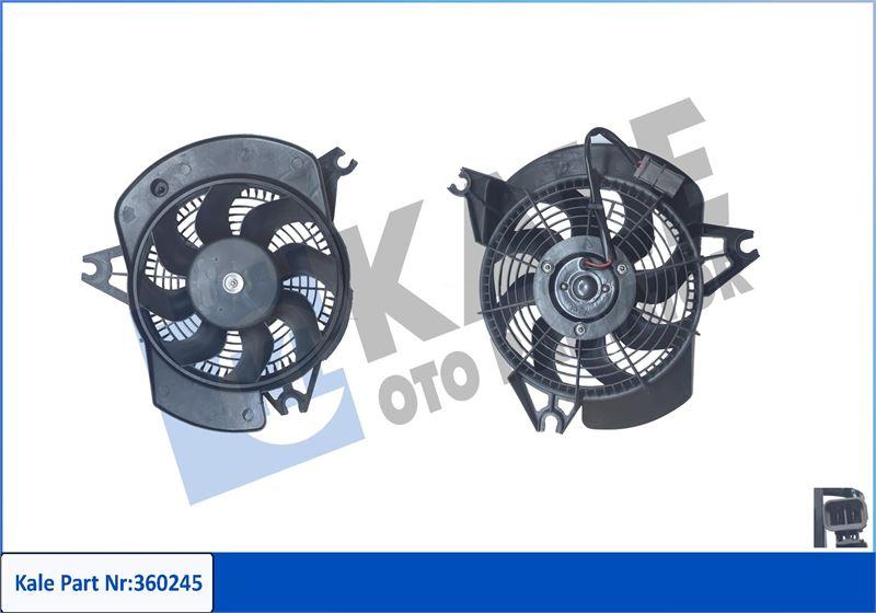 FAN GRUBU HYUNDAI H-1 -STAREX 2.5 TCI 02=>--(12V) - KALE - OEM 977304A005