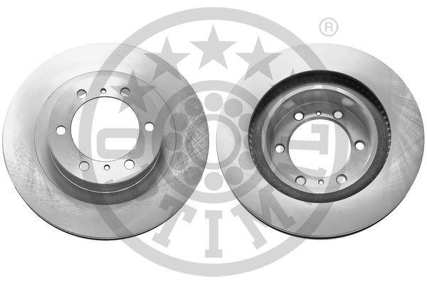 ÖN FREN DİSKİ (HAVA KANALLI) TOYOTA LAND CRUISER 2,8L 1GD-FTV GDJ150 17-> (338 çap x 6 bijon) - Adet disk fiyatıdır - OPTIMAL - OEM 4351260190