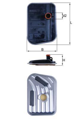 ŞANZIMAN YAĞI FİLTRESİ FORD MONDEO-SMAX-KUGA-CMAX-FOCUS 07> - MAHLE - OEM 7M5R