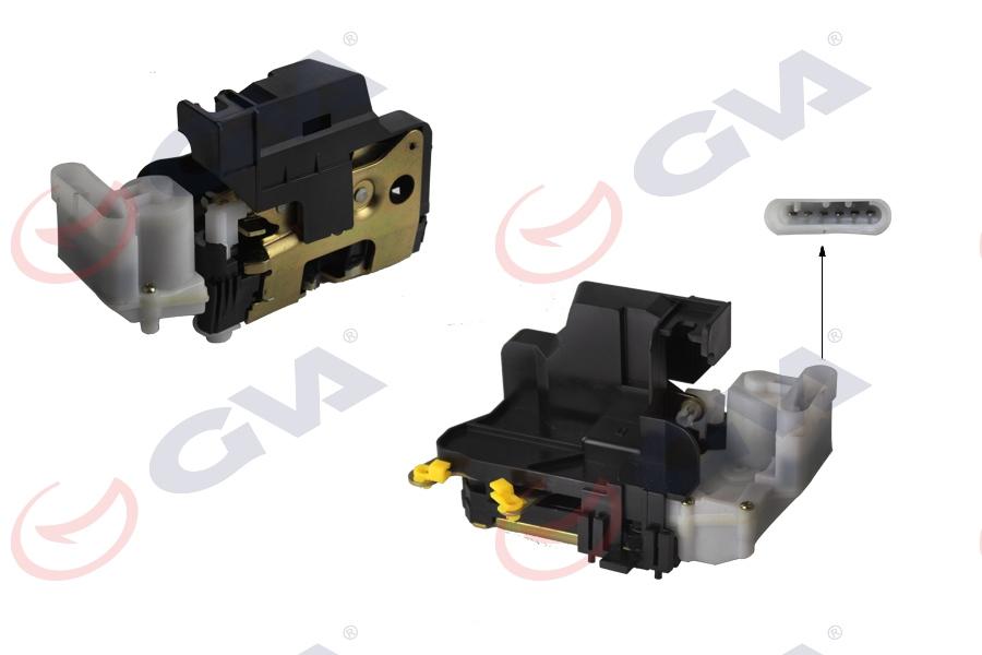 KAPI KİLİDİ ARKA SAĞ (6 SOKETLİ) DOBLO (99-2009) (SÜRGÜ KAPI) - GVA - OEM 51765344