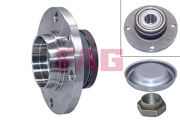 ARKA TEKER PORYASI KOMPLE (ABS`Lİ) PEUGEOT P206-P206 CC-P206 SW-P1007 02> CITROEN C2-C3 02> 4 BİJON - FAG - OEM 3326.64
