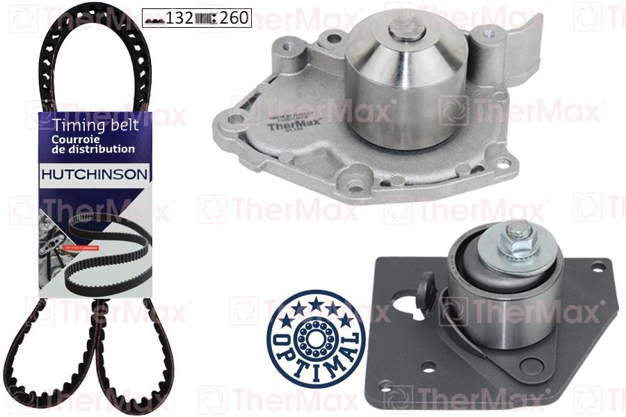 DEVİRDAİM RENAULT MEGANE II 02>08 2.0 16V (F4R) LAGUNA II 01>07 SCENIC I-II 96>08 TRAFIC 06> MASTER 01>06 MOVANO 01>06 VIVARO 06> MİTSUBİSH CARİSMA 01> 1.9 dCi - THERMAX - OEM 7700111675