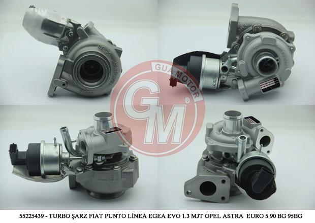 TURBO KOMPLE ASTRA J-CORSA D-MERIVA B-COMBO D-PALIO-ALBEA 1.3 MJTD-CDTI (Start/Stop Teknolojisi) - MOTOPOWER - OEM 55225439