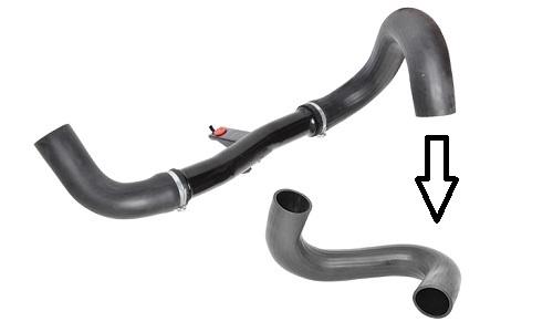 TURBO HORTUMU BÜYÜK (METAL BORU HARİÇ) FIAT DUCATO III 06> 2.3 JTD - OTOZONE - OEM 1366816080