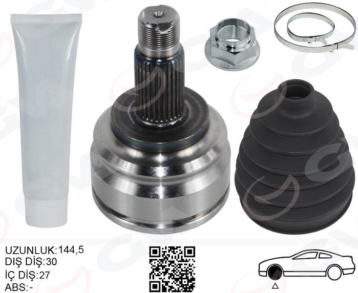 AKS KAFASI ON DIS BMW X5 E53 00>06 - GVA - OEM 31607561341