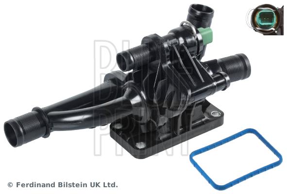 TERMOSTAT GÖVDESİ FORD PEUGEOT FIESTA-COURİER-FOCUS-207-308-PARTNER-C4-C5 07> 1.4-1.5-1.6 TDCİ EURO 5 - BLUEPRINT - OEM 9M5Q