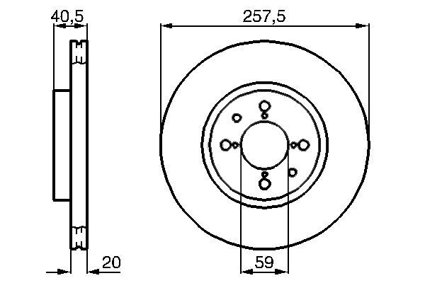 ON FREN DISKI FIAT DOBLO 01> ALBEA YM PUNTO 01 - OP - OEM 51749124