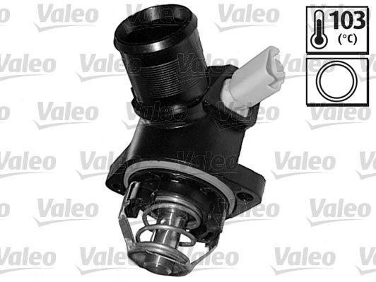 TERMOSTAT (KOMPLE) (103C) (MÜŞÜRLÜ) P206+ 1.4İ 10=> 207 1.4-1.4 16V 06=> C3 II 1.4-1.6 03=> - VALEO - OEM 1336.Z2