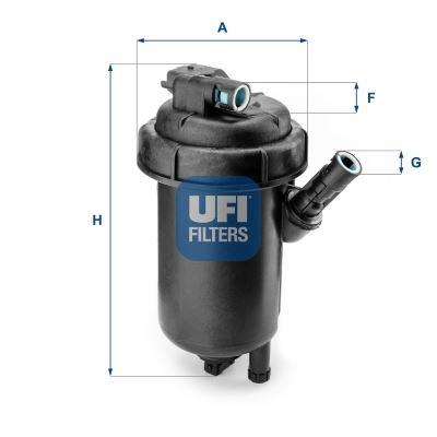 YAKIT FİLTRESİ VECTRA C-SIGNUM 1.9 CDTI 04> (OE) - UFI - OEM 813037