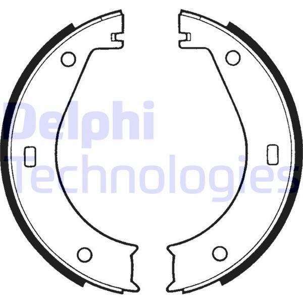 FREN BALATASI ARKA (PARK FRENI) BMW E36 E28 E34 E24 E23 E32 E38 E31 E52 - DELPHI - OEM 34416761294