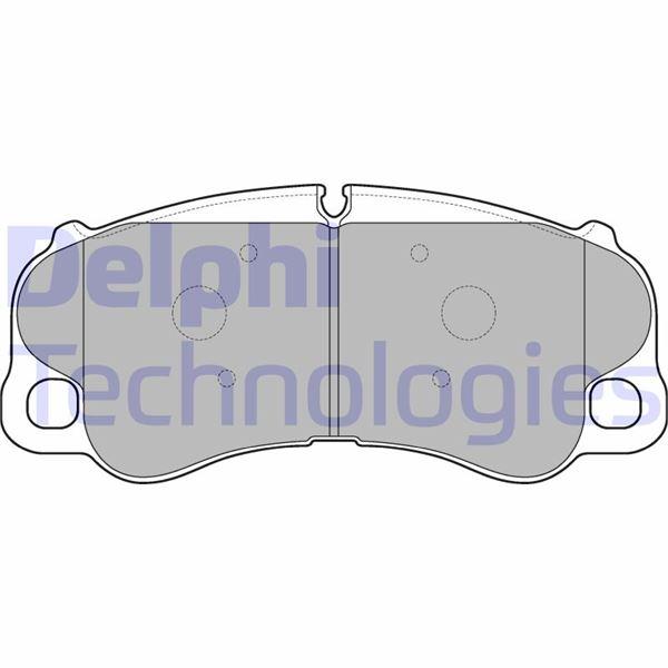 FREN BALATASI ÖN 911 - DELPHI - OEM 99135194601