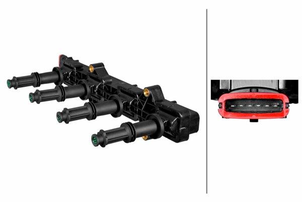 ATEŞLEME BOBİNİ ZAFIRA B- VECTRA C- SIGNUM 03=> 2.2 direct (Z22YH) - HELLA - OEM 9153250