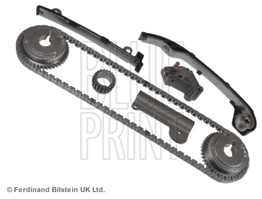 EKSANTRİK ZİNCİR SETİ NISSAN ALMERA 1,5L QG15DE N16 02-> / PRIMERA 1,6L QG16DE P11 P12 99-> (8 PARÇA) - BLUEPRINT - OEM 130284M51A