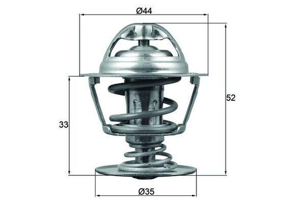 TERMOSTAT Thermostat insert — MAHLE TX17388D - MAHLE