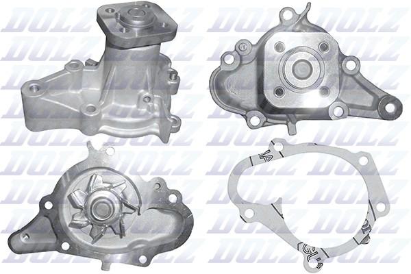 DEVİRDAİM SU POMPASI HYUNDAI ATOS 1.1L G4HG SOHC MPI 12v 04-08 / i10 1.1L G4HG benzinli 08-13 / KIA PICANTO 1.1L G4HG Mpi SOHC benzinli 12v 04-> - DOLZ - OEM 2510002566