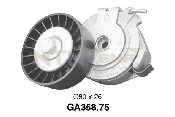 GERGİ RULMANI (V KAYIŞ) — SNR GA35875 - SNR - OEM 55190053