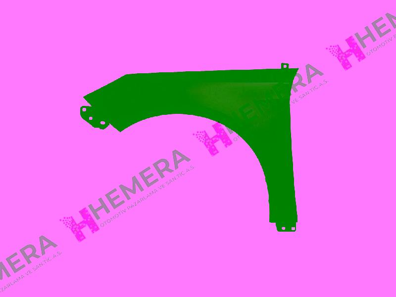 ÇAMURLUK ÖN SOL SAC SİNYAL DELİKSİZ FORD FOCUS 2011-2015 - GORDON - OEM PBM51A16009AE