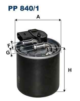 YAKIT FILTRESI MERCEDES OM651 W639 W447 W470 B906 B907 B910 - FILTRON - OEM A6510903152