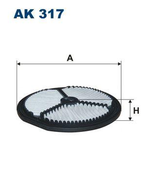 HAVA FİLTRESİ DAEWOO (CHEVROLET) TİCO - FILTRON - OEM 1378078B00