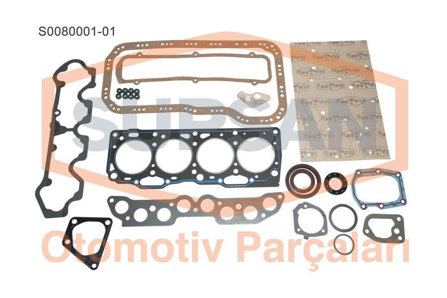 MOTOR TAKIM CONTA KECELI SKCLI UNO TIPO 1.4 - SUPSAN - OEM 71737120