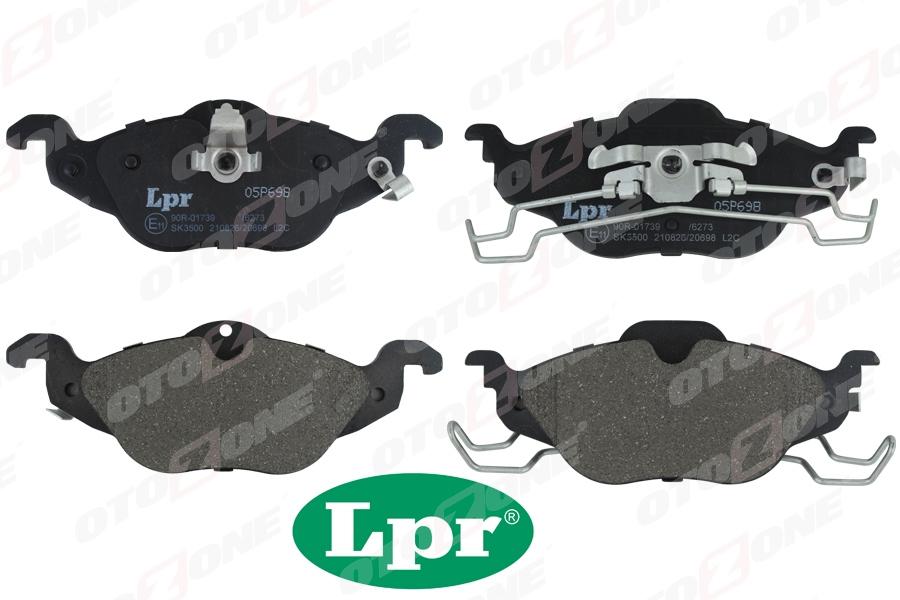 ÖN FREN BALATASI ASTRA G 1.2-1.4-1.6-1.7D-1.8-2.0D (98-05) ZAFIRA 1.8-2.0D 16V (98-05) - OTOZONE - OEM 1605034