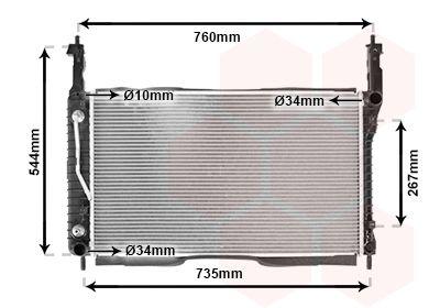 RADYATÖR Z20S C100 CAPTİVA - GM - OEM 20777046