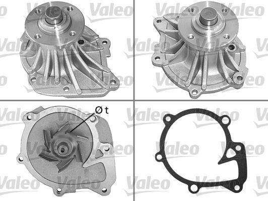 DEVİRDAİM SU POMPASI TOYOTA HILUX VIGO 2.5L 2KDFTV KUN15 KUN25 05-> / HIACE KLH112 06-> / LAND CRUIS ER PRADO 3.0L 1KD-FTV KZJ90 KDJ120 96-09 - VALEO - OEM 1610069355
