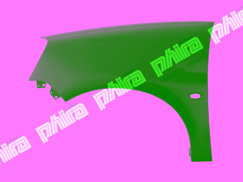 ÇAMURLUK ÖN SOL DELİKLİ SAC PEUGEOT PARTNER 2007> 9824658580 - ORAN - OEM 7840N5