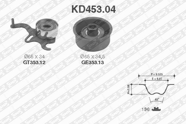 TRİGER KİTİ — SNR KD45304 - SNR - OEM 1606340