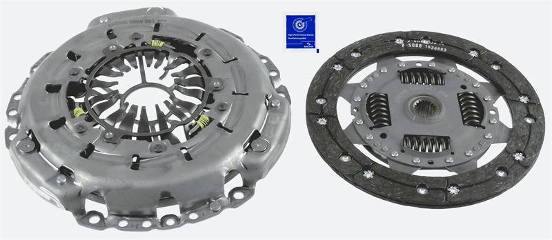 DEBRİYAJ SETİ FORD FİESTA 02> 1.4 ZETEC (ASM ŞANZIMAN) - SACHS - OEM 2S61