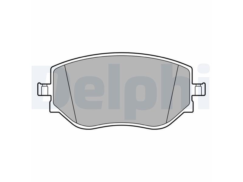 FREN BALATASI ON CLIO V 1.0 TCE MICRA 16 17 JANT - DELPHI - OEM D106000Q1J