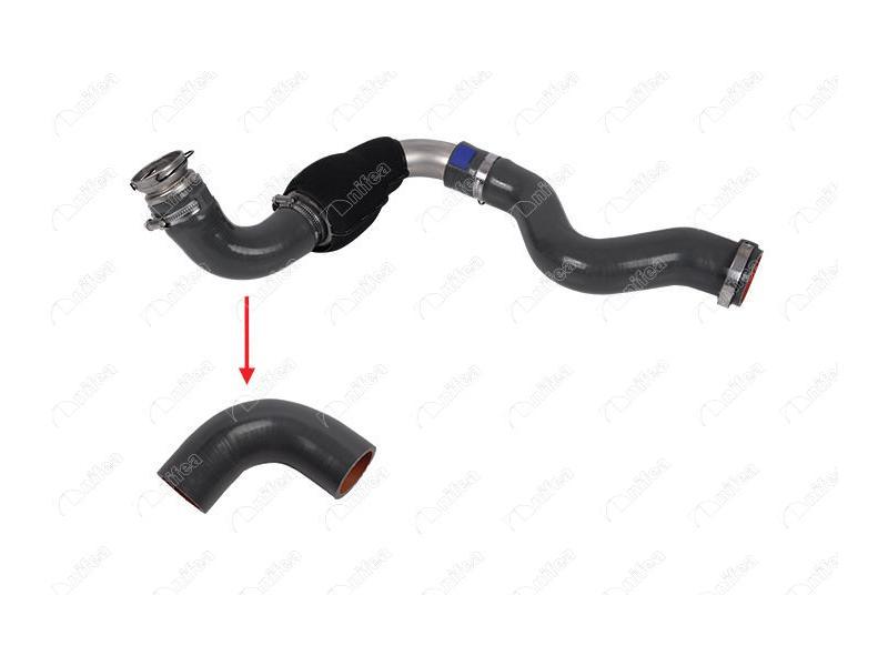 TURBO HORTUMU KUCUK METAL BORU HARIC TRAFIC II 2.5 - NIFEA - OEM 8200648187
