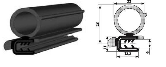 KAPI FİTİLİ ÜNİVERSAL 21 MM (50 MT) - AUTO