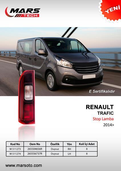 STOP LAMBASI SAG RENAULT TRAFIC 14> - MARS - OEM 265504656R