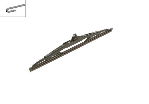 SILECEK SUPURGESI ARKA 340mm MERCEDES RENAULT FIAT PEUGEOT FORD HONDA TOYOTA VW - BOSCH - OEM 9139569