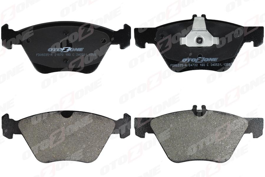 FREN BALATASI ON MERCEDES W210 W211 S211 C208 A208 - OTOZONE - OEM A0044200720