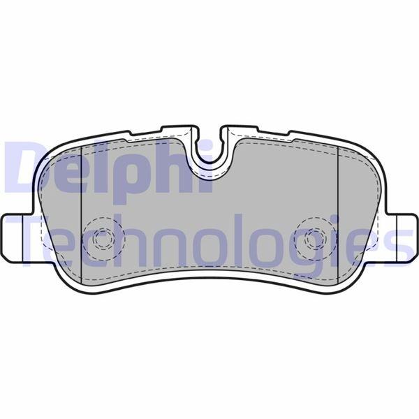 FREN BALATASI ARKA LAND ROVER DISCOVERY L319 RANGE ROVER L322 L320 - DELPHI - OEM LR015519