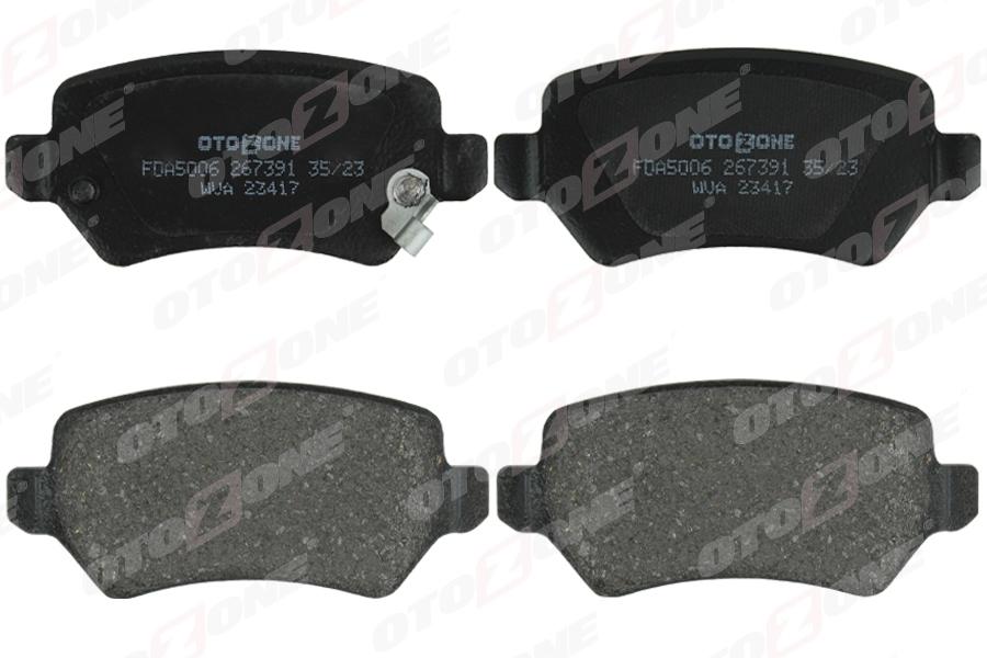 ARKA BALATA ASTRA G 98=> ASTRA H 05=> MERIVA 03=> ZAFIRA 00=> COMBO 02=> GDB1515 - OTOZONE - OEM 93188727