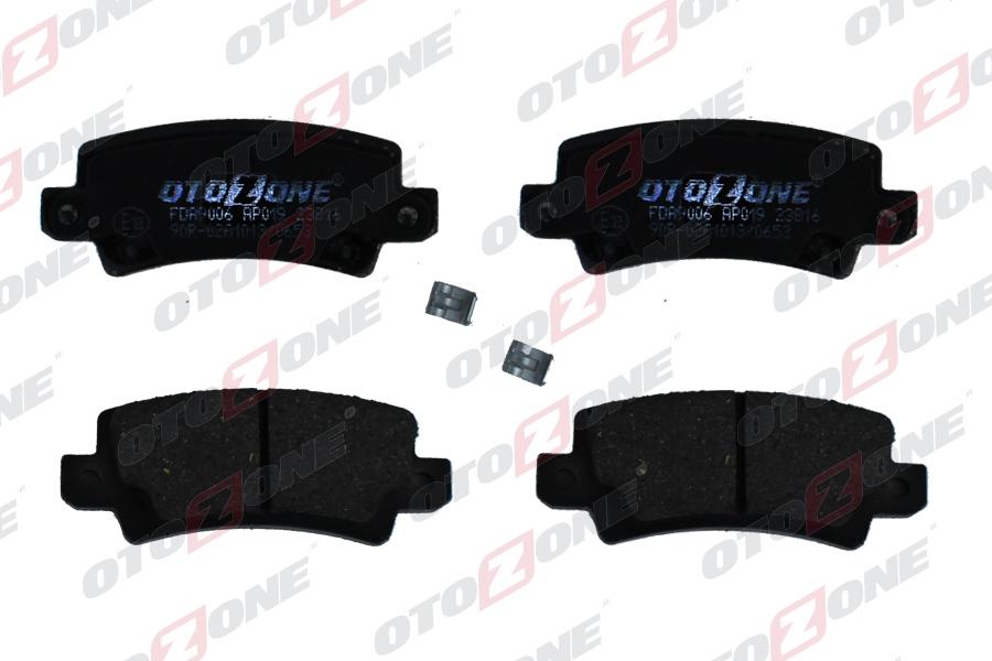 ARKA FREN BALATA TOYOTA COROLLA 1.4L 1.6L 4ZZ-FE 3ZZ-FE ZZE120 ZZE121 VVTi 02-06 / 1.4L 1NDTV NDE120 04-06 - OTOZONE - OEM 0446602070