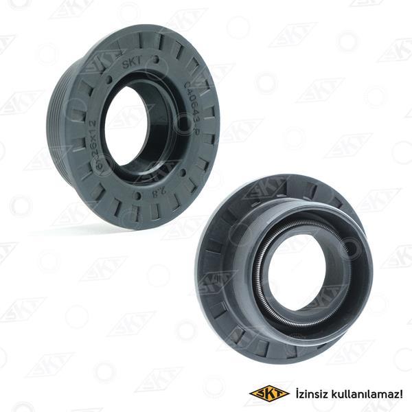 VİTES MİLİ KEÇESİ R9 -CLIO SYMBOL 1.4-MGN 1.6 (16x26x36x10.4x12) - SKT - OEM 7703087163
