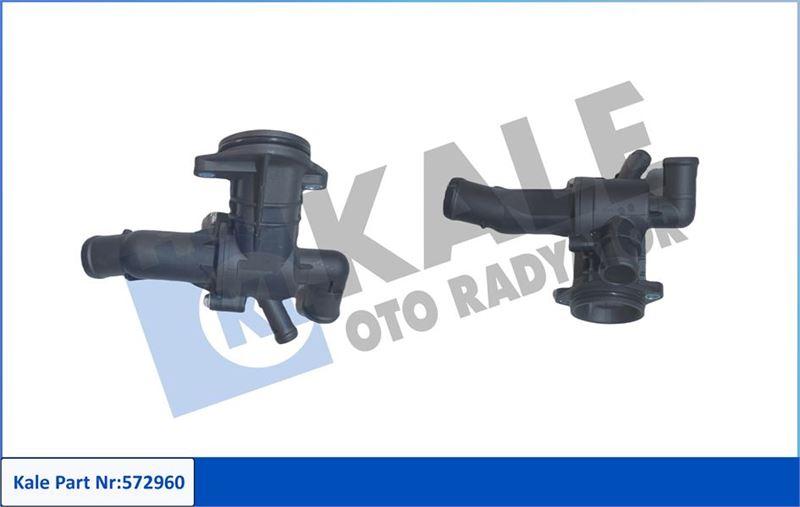 TERMOSTAT 87 °C PLASTIK GOVDELI KOMPLE SEAT IBIZA IV 1.2TDI 10 15 - SKODA FABIA I ROOMSTER 1.2TDI 10 15 - VOLKSWAGEN POLO V 1.2TDI 09 14 - KALE - OEM 03P121111D