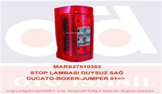 ARKA SAĞ STOP LAMBASI FIAT DUCATO 01> PEUGEOT BOXER 01> CITROEN JUMPER 01> - MARS - OEM 1328427080