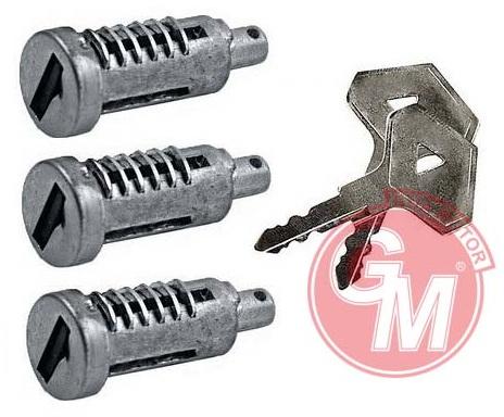 KAPI KİLİT ŞİFRE TAKIMI(3 lü SET) RENAULT R12 TOROS - GUA - OEM 7701348432