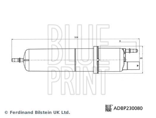 YAKIT FİLTRESİ — BLUEPRINT ADBP230080 - BLUEPRINT