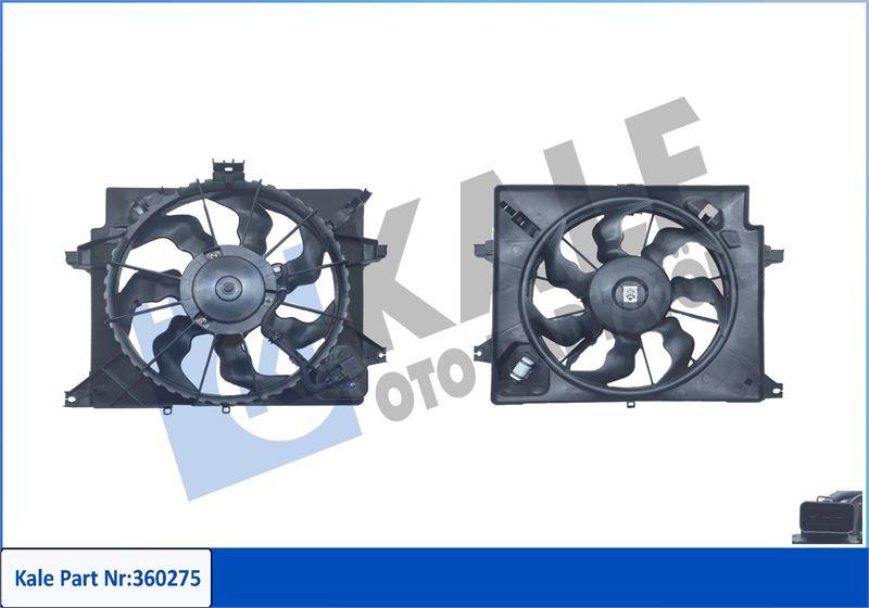 FAN GRUBU HYUNDAI ELANTRA V 1.6 CRDI-i30 1.4 1.6 CRDİ 11-16 -KIA CEE`D 1.4 1.6 CRDİ 12-18-PRO CEE`D - KALE - OEM 25380A5800